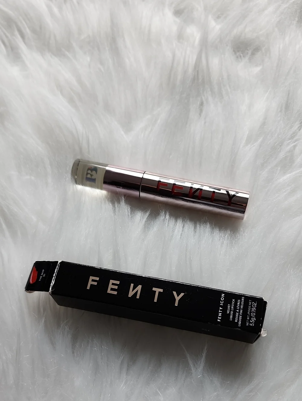 Fenty Beauty Fenty Icon Velvet Liquid Lipstick The MVP 01 Full Size NIB